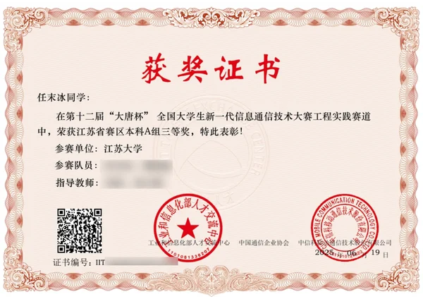 竞赛证书：datang-cup-02